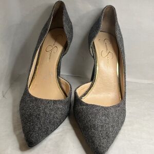 Jessica Simpson Claudette Heels Pumps W11